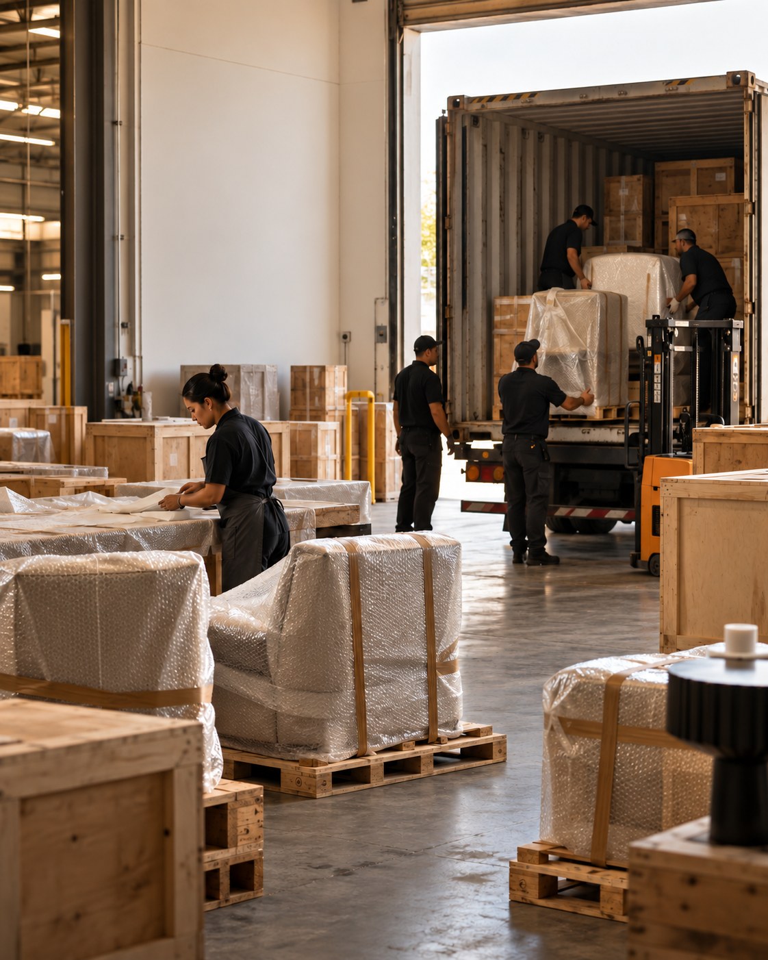 Consolidation and container loading — Babzoe Hospitality